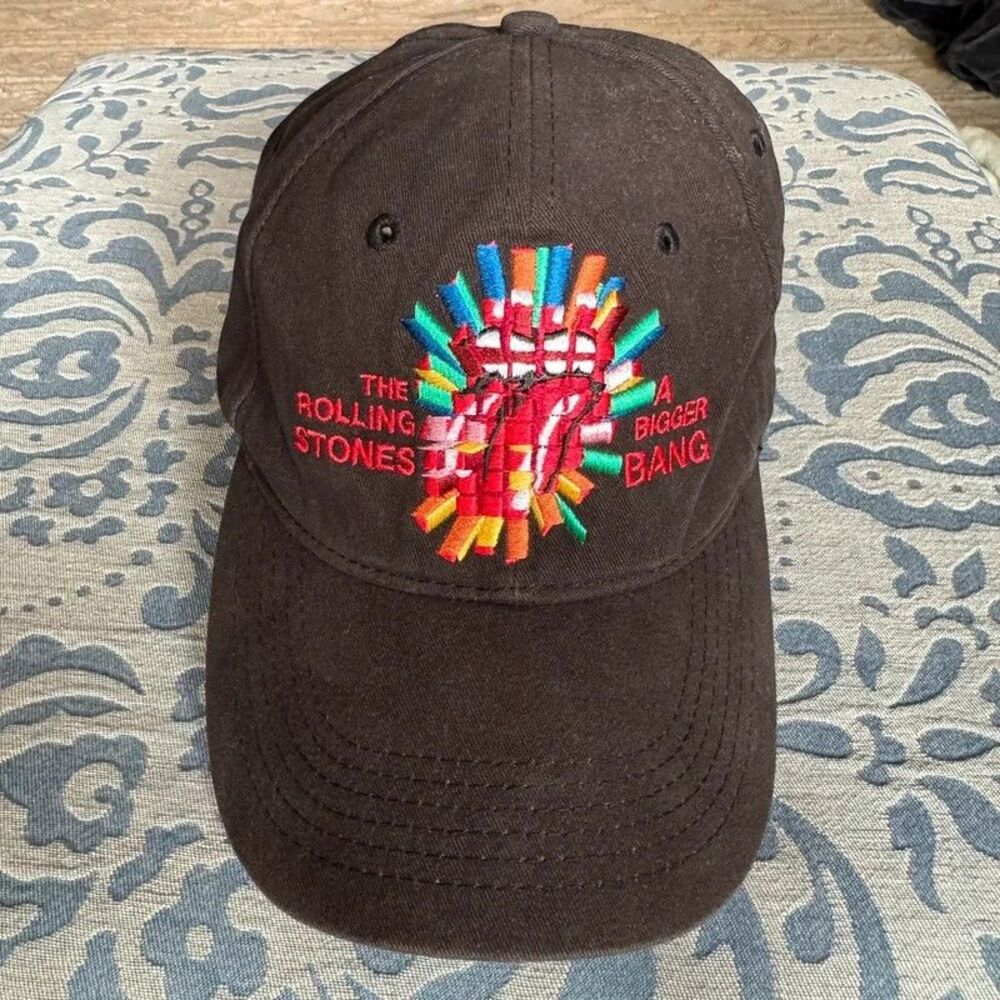 Vintage Rolling Stones A Bigger Bang 2005 Fan Club Strapback Hat